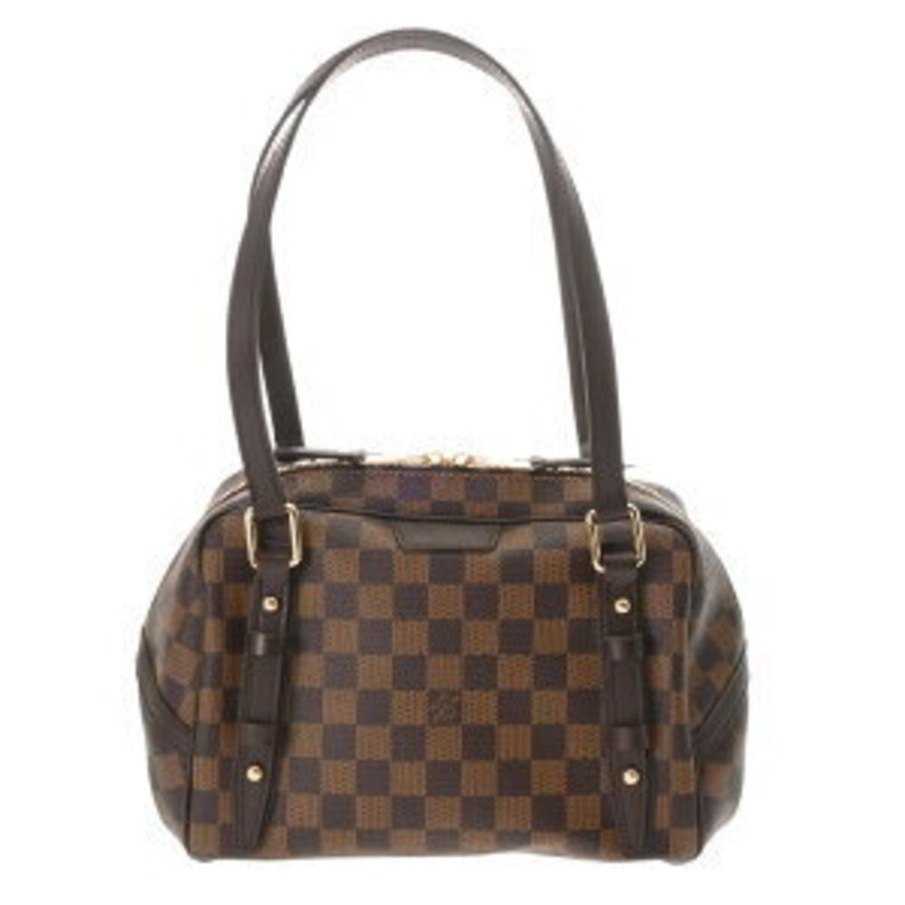 Louis Vuitton Damier Rivington Brown Canvas Shoulder Bag